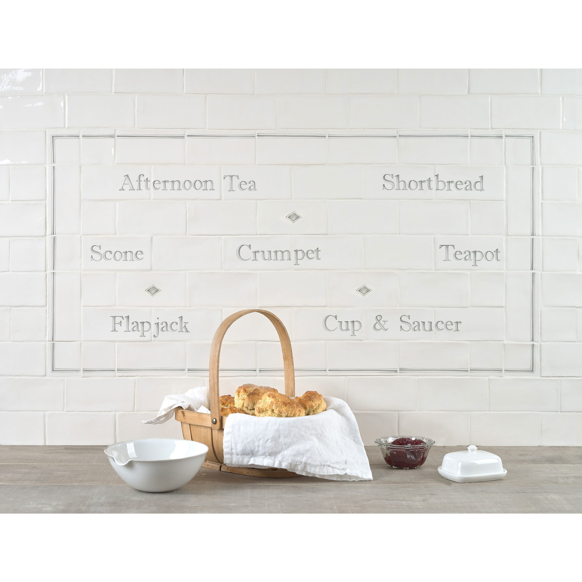 Afternoon Tea Panel with Diamond Decors, product variant image