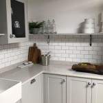So Linen white brick wall tiles in this kitchen designed by Raven Kitchen Design