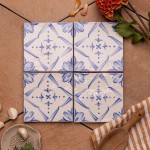 Ana Azure Blue flatlay