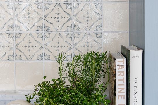 Hand painted tiles