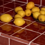 Bloomsbury Charleston Red Square kitchen close up