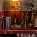 Bloomsbury Charleston Red Square kitchen lamp