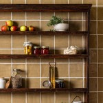 Bloomsbury Sepia Square pantry shelves