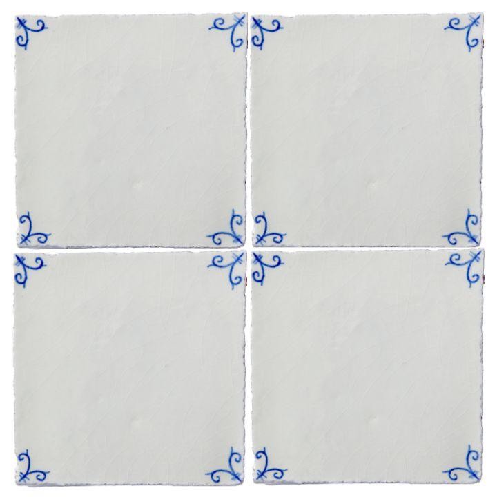 Contemporary corner motif on Ullswater Valley in Rosalind blue
