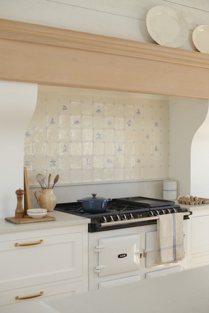 Large CORNISH DELFT TILES ANGLE 007