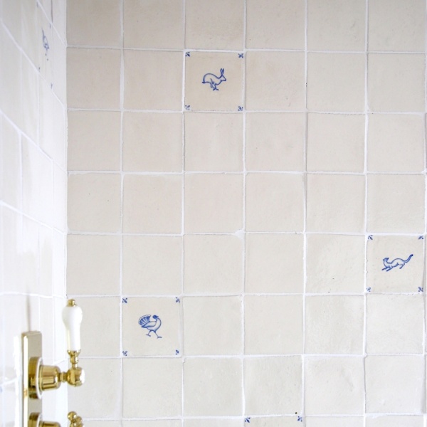 Emma Diaz wilding shower wall