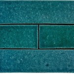 Isles Harris 6cm x 21cm skinny metro brick tiles, showing the tonal variation between the tiles
