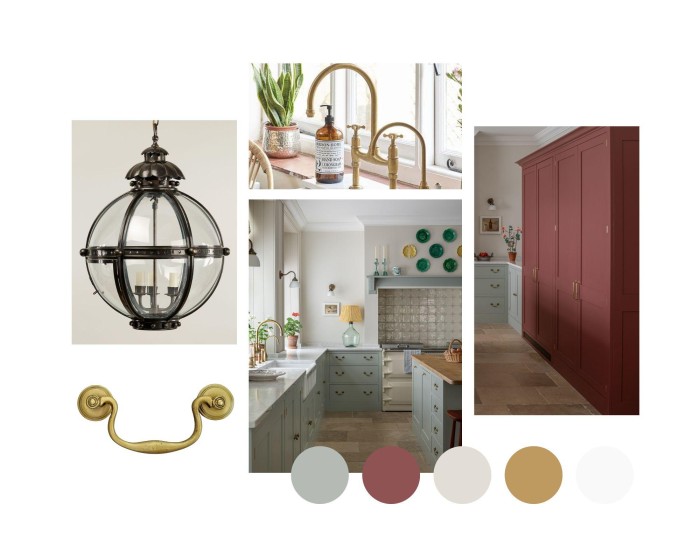 Katharine Paravicini kitchen moodboard