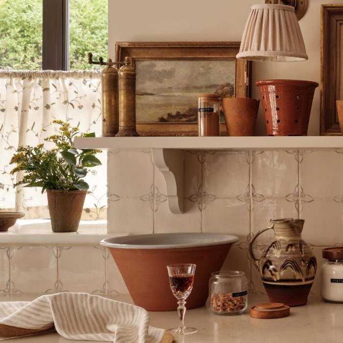 Lauren Caisley Glebe cottage kitchen window and tiles close up
