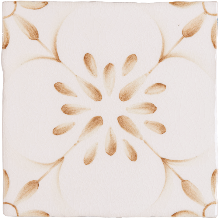 Patisserie Madeleine in Warm Umber on a Chalk White background
