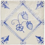 White Hart Wild Strawberry Diamond Antique White cutout