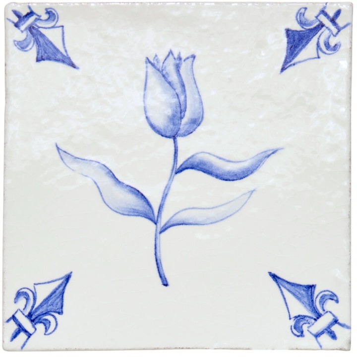 White Hart Tulip Chalk White cutout