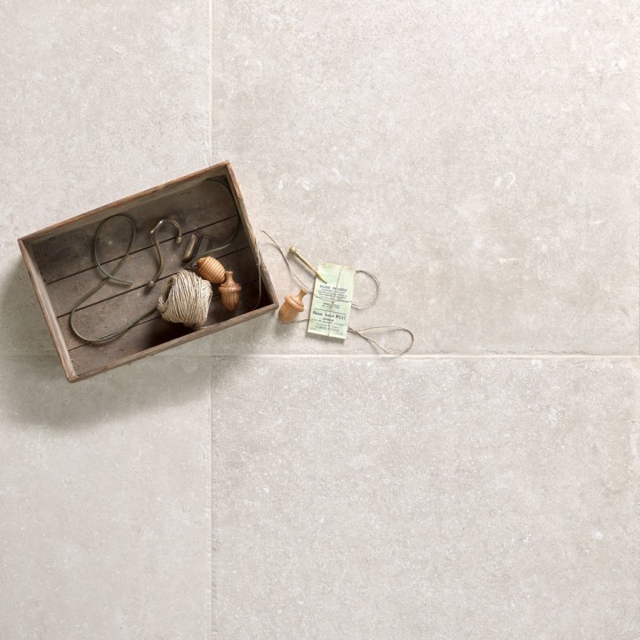 Lacock Cloister 80x80 Limestone Grout Lifestyle 1