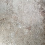 Square warm taupe stone effect porcelain floor tile