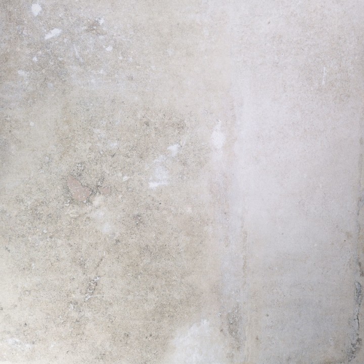 Square warm grey stone effect porcelain floor tile