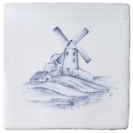 Hillside windmill sylvia chalk white square