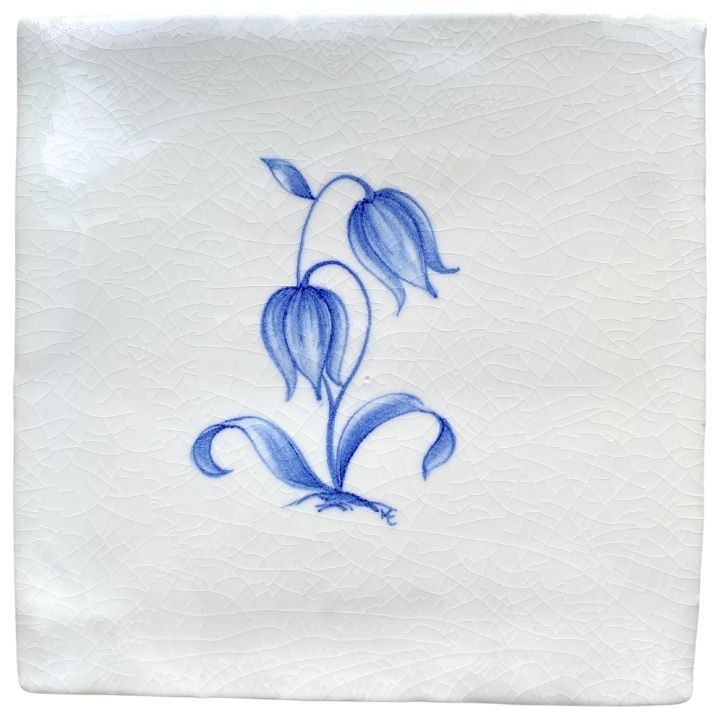 Campanula - 13 x 13cm Crackle Glaze, product variant image