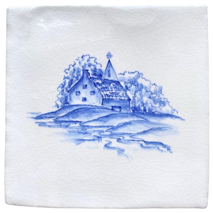 Chapel - 13 x 13cm Crackle Glaze, product variant image