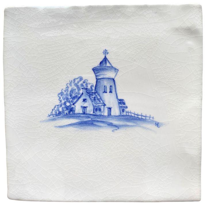 Mill - 13 x 13cm Crackle Glaze, product variant image