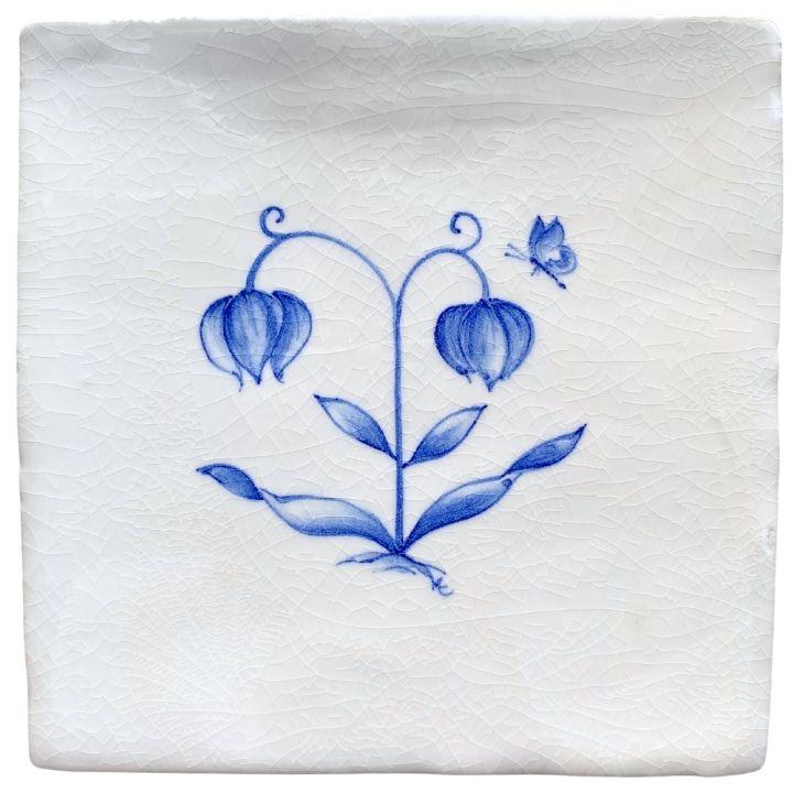 Winter Cherry - 13 x 13cm Crackle Glaze, product variant image
