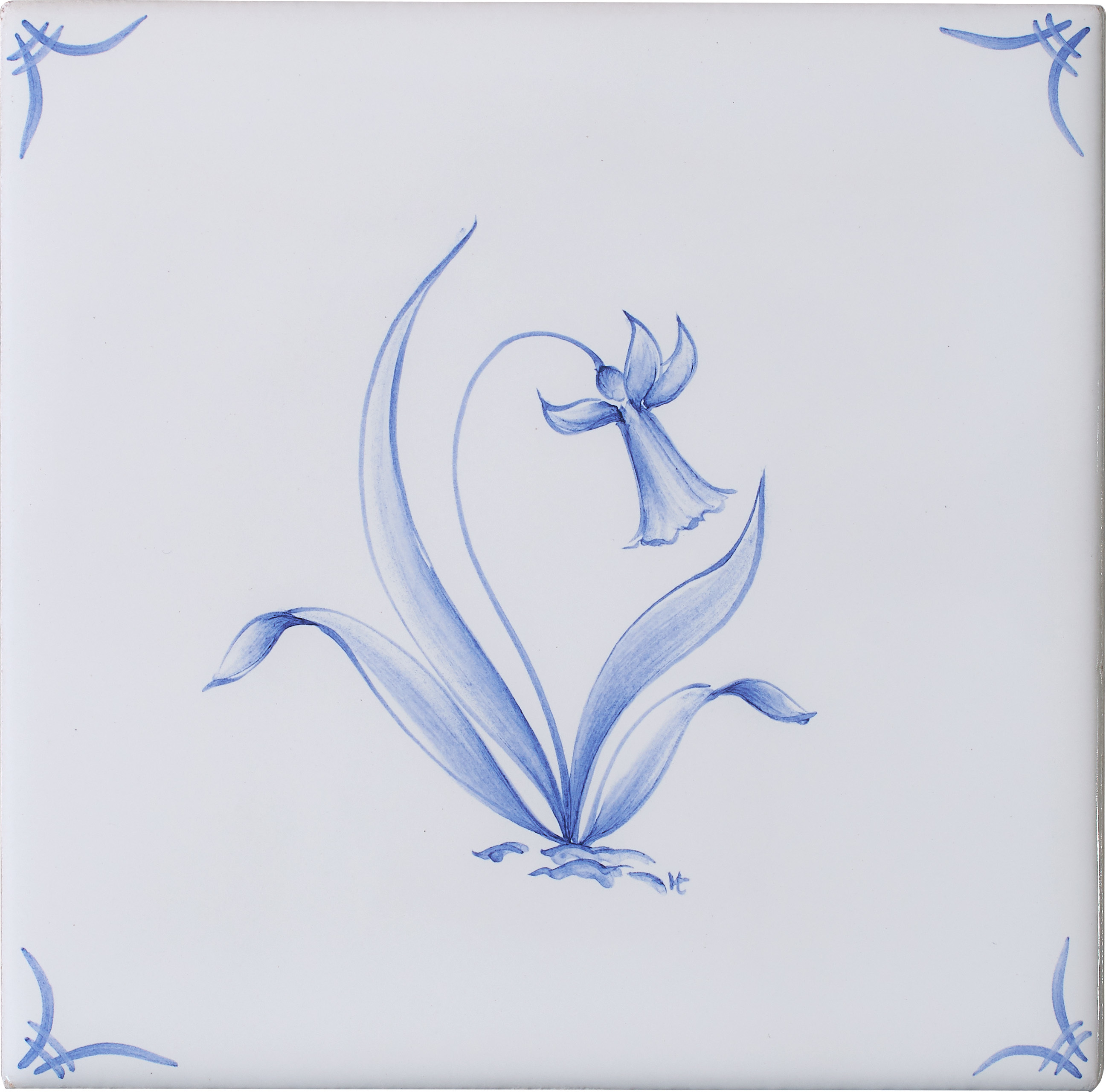 Corner Motif - 11 x 11cm Gloss Glaze | Marlborough Tiles | US