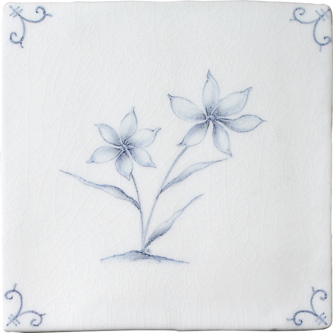 Flower Delft 1 Square, product variant image