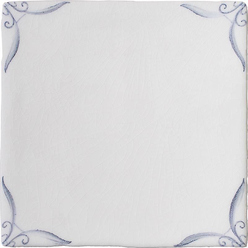 Delft Floral Corner Motif Square, product variant image