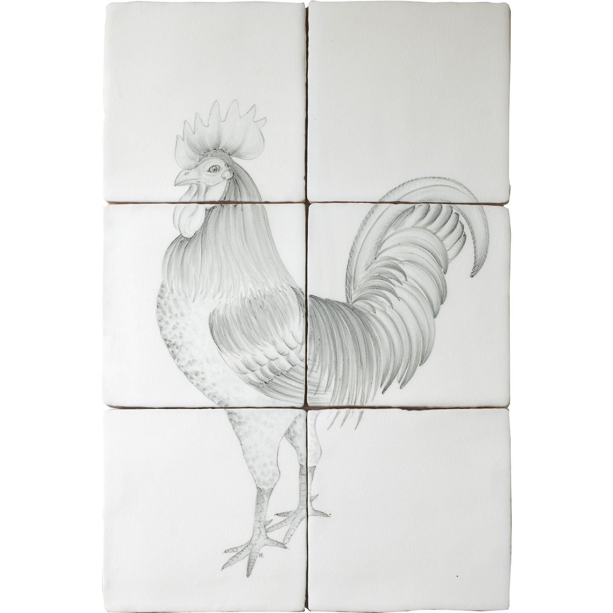 Cockerel B 6 Tile Panel, product variant image