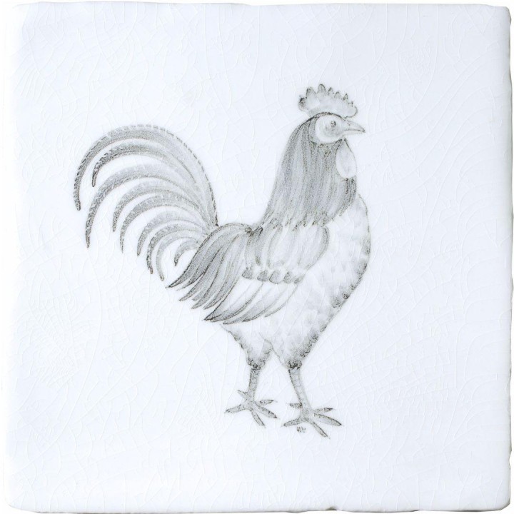 Farmland Birds 6 on Chalk White