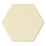 Marlborough Matts Parchment White hexagon cutout