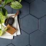 Matts Slate Blue hexagon stylised flatlay