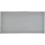 Cut out of a matt off-grey green metro tile