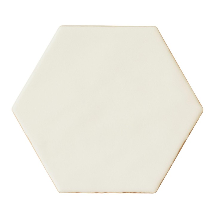 Marlborough Matts Milk Yard White hexagon cutout