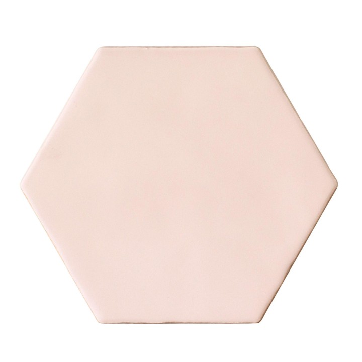Marlborough Matts Plasterers Pink hexagon cutout