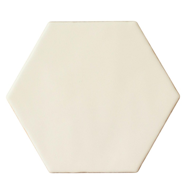 Marlborough Matts Sky White hexagon cutout
