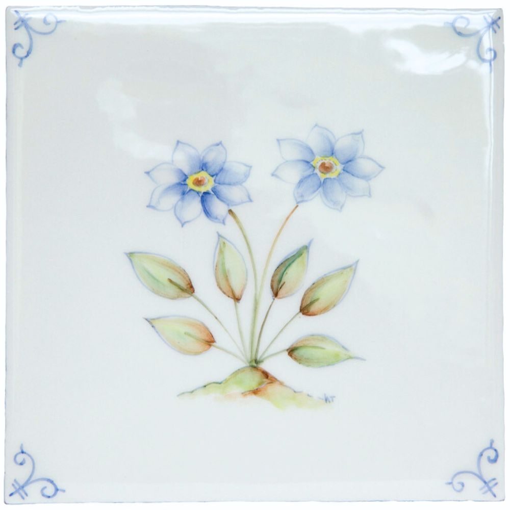 Polychrome Delft Flower 2 Square, product variant image