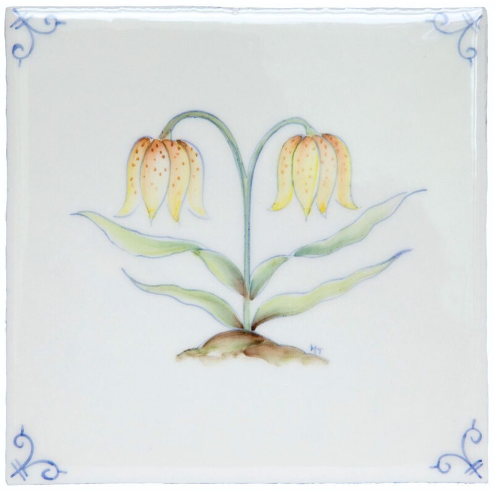 Polychrome Delft Flower 3 Square, product variant image