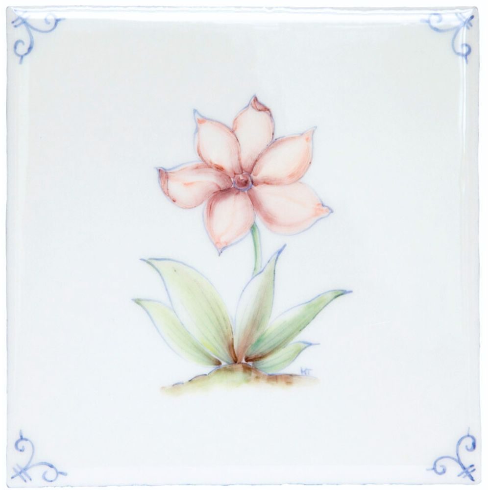 Polychrome Delft Flower 4 Square, product variant image