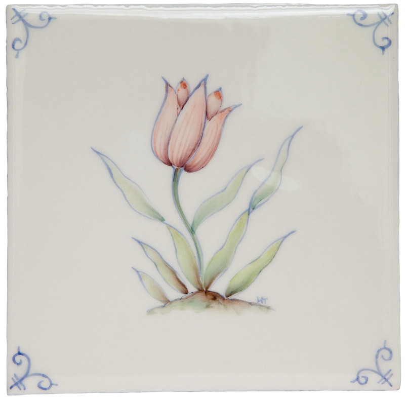 Polychrome Delft Flower 1 Square, product variant image