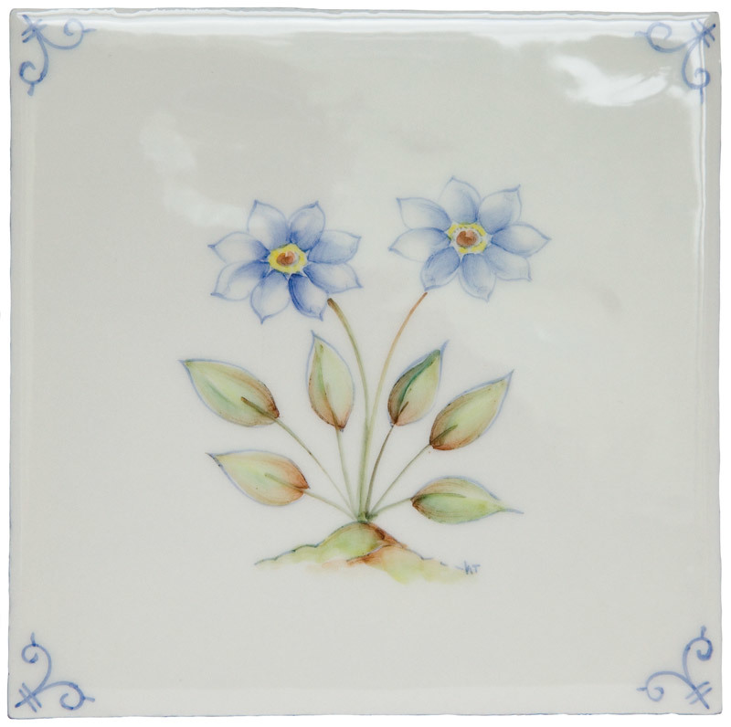 Polychrome Delft Flower 2 Square, product variant image