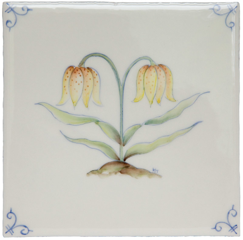 Polychrome Delft Flower 3 Square, product variant image