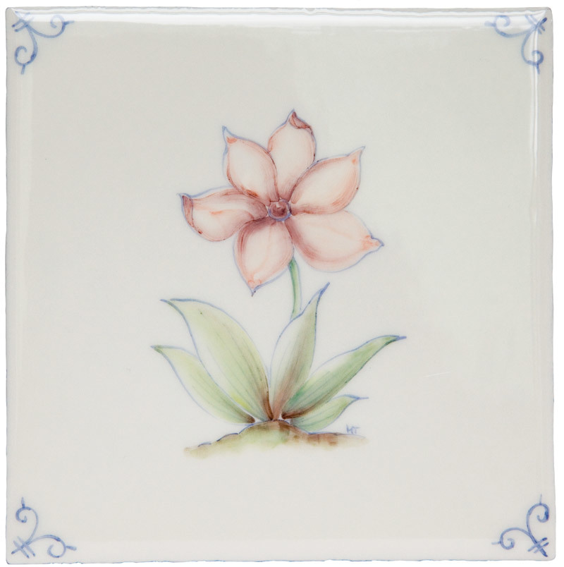 Polychrome Delft Flower 4 Square, product variant image