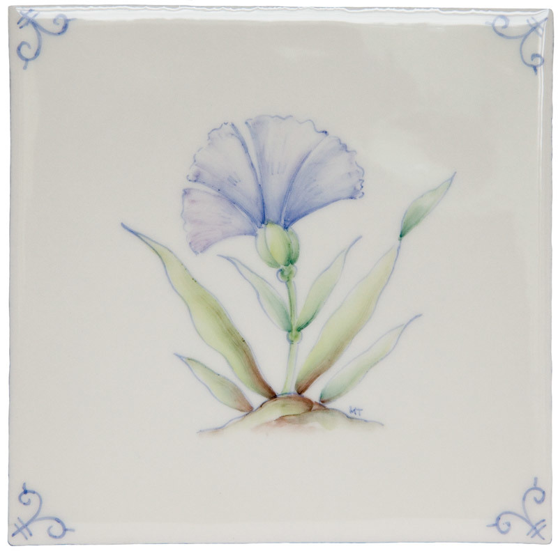 Polychrome Delft Flower 6 Square, product variant image