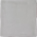 Cut out of a square grey crackle glazed artisan wall tile perfect for kitchen and bathrooms