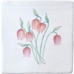 Spring Flowers Fritillary on China Clay