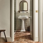 Ullwater Willow rustic wall tiles in the bathroom of Harriet Howarth
