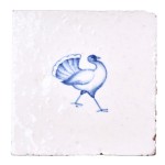 Wilding Bustard no corner motif on Chalk White