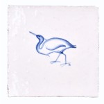 Wilding Egret no corner motif on Chalk White