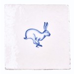 Wilding Hare no corner motif on Chalk White