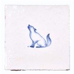 Wilding Wolf no corner motif on Chalk White